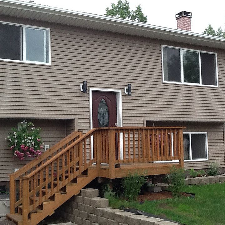 Vinyl siding!