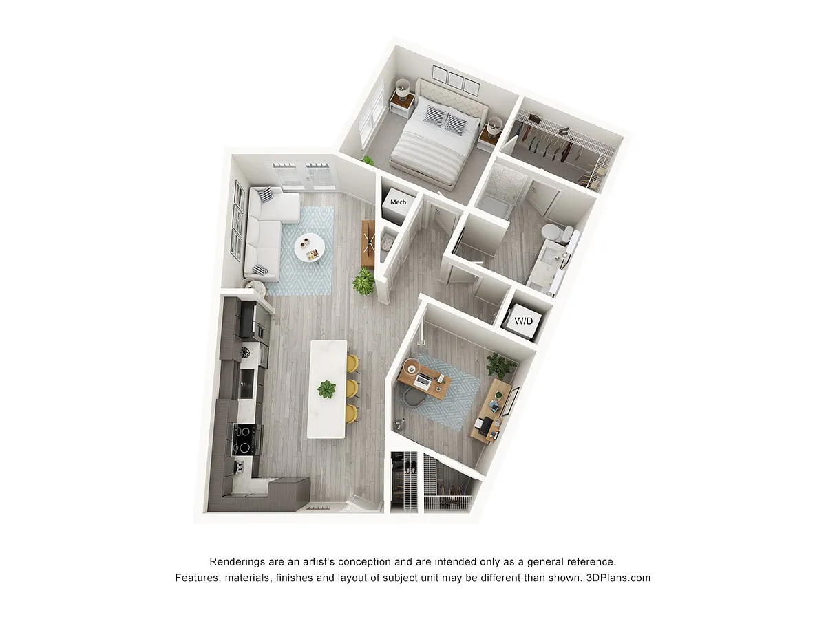 Floor plan A1F