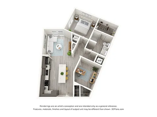 Floor plan A1F