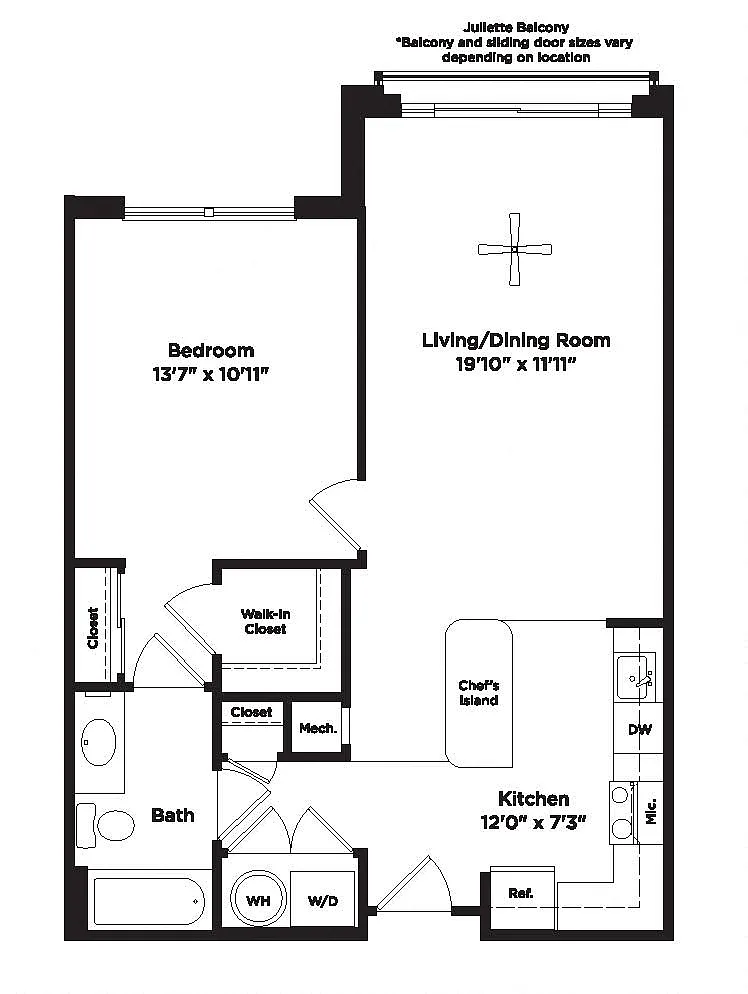 Floor plan A10A