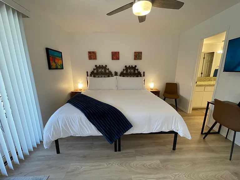 Secondary Bedroom in king bed configuration