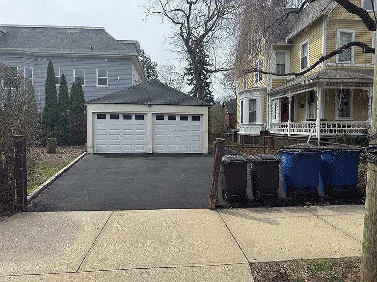 Driveway with garage