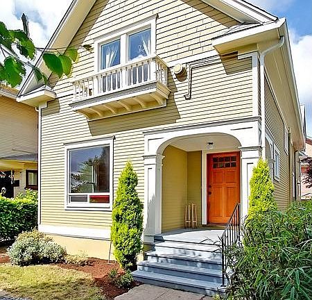 View from front gate