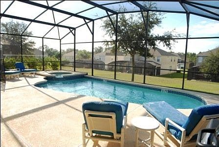 South-facing Pool/Spa And Lanai