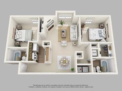 Floor plan The Magnolia