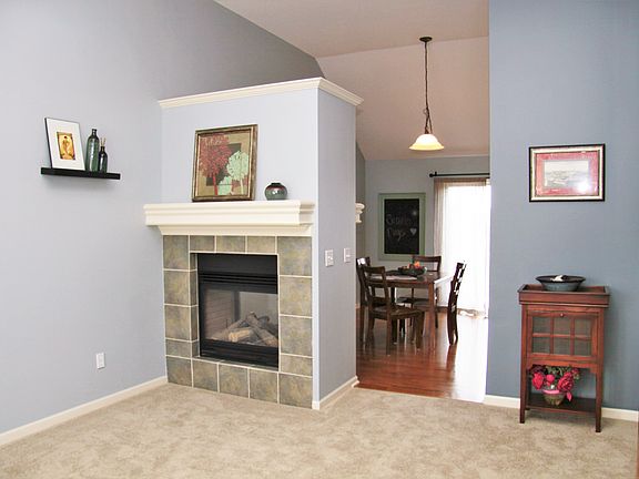 See-through fireplace