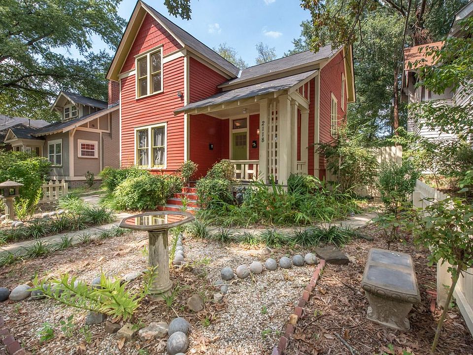1915 house with sweet front garden.