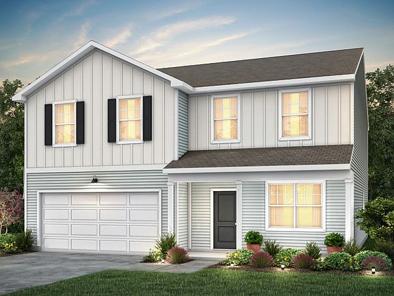 Whimbrel Exterior TD102 features siding, covered front porch and 2 car garage