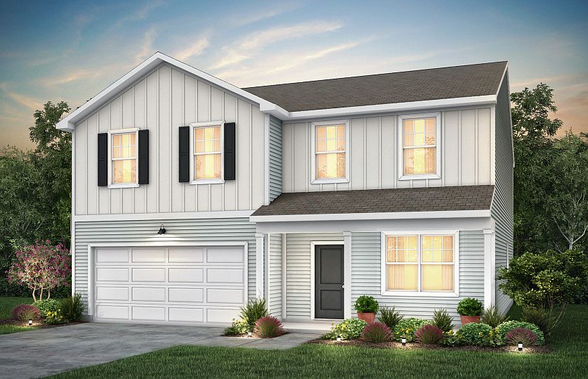 Whimbrel Exterior TD102 features siding, covered front porch and 2 car garage