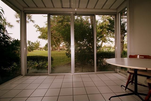 Florida Room with Golf Course Views