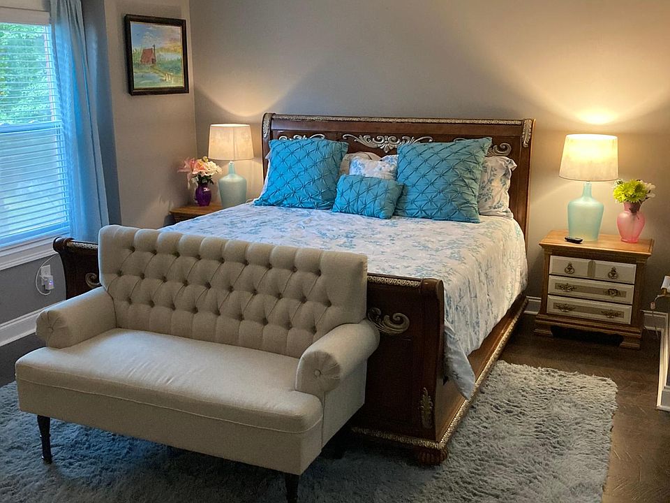 Terrace level master bedroom.