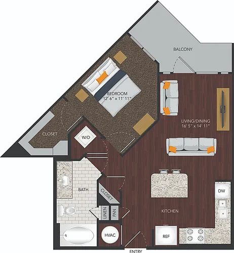 Floor plan A6