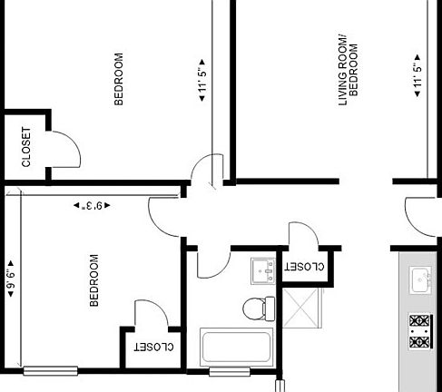 2nd image of 521 W 122nd St #2F