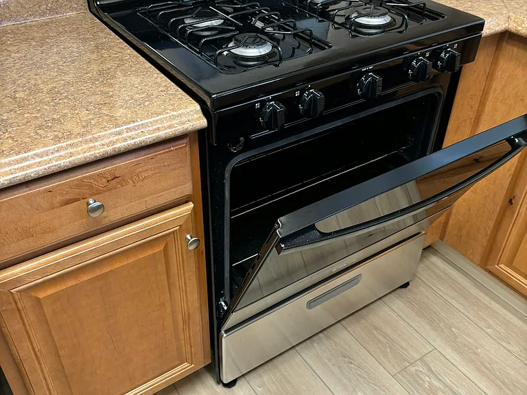 New gas range
