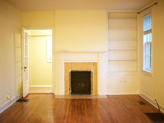 Great room view into the den.