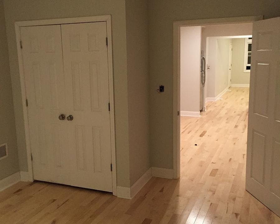 Solid maple hardwood floors throughout