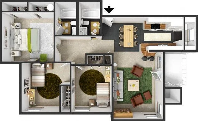 Commons at Dawson Creek Apartments — Photo 40