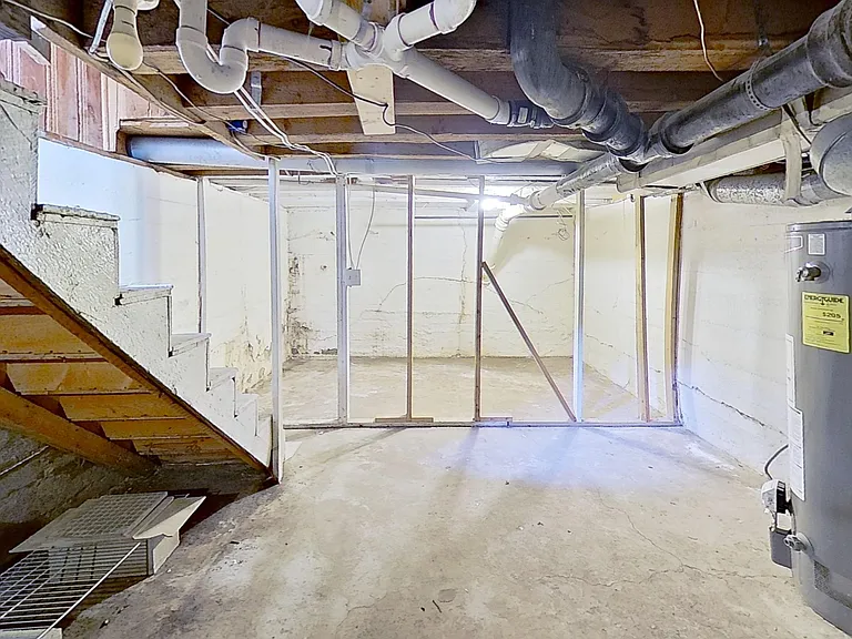 Unfinished basement