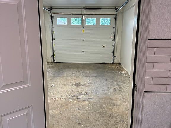 Attached garage