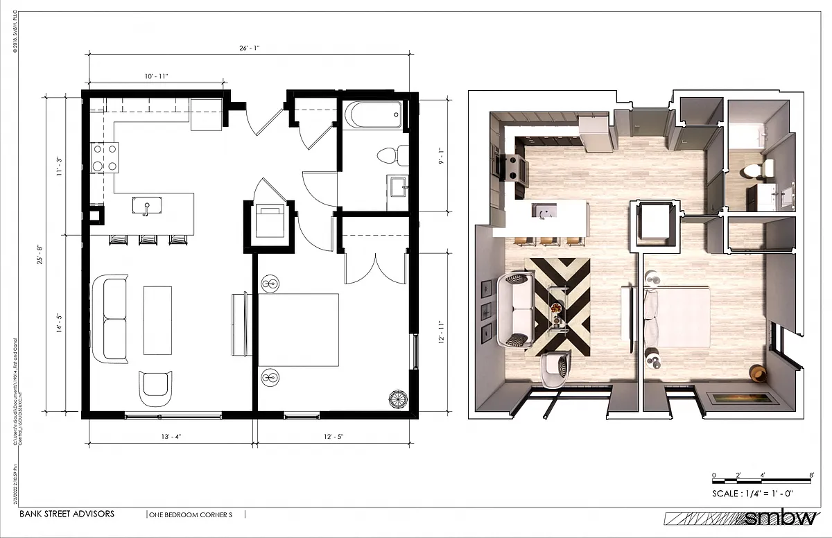 Floor plan 1D