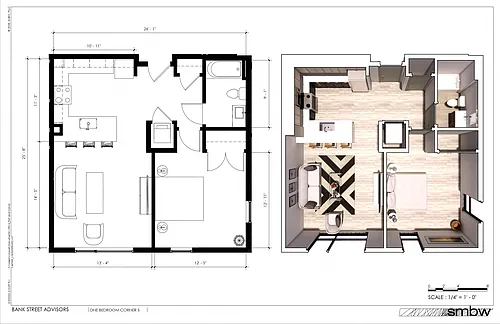 Floor plan 1D
