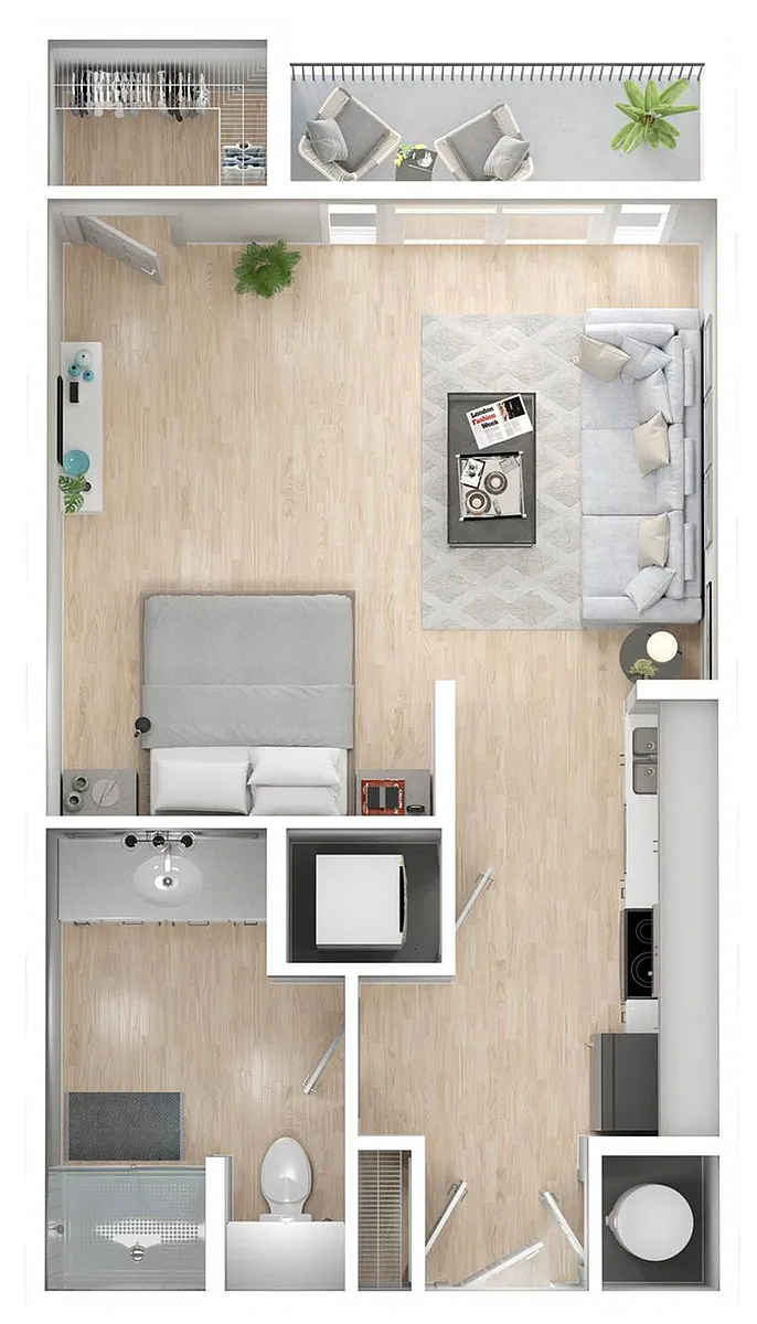 Floor plan S2A