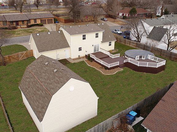Back Yard: Looking NE