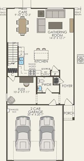 First Floor 3 br 2.5 ba