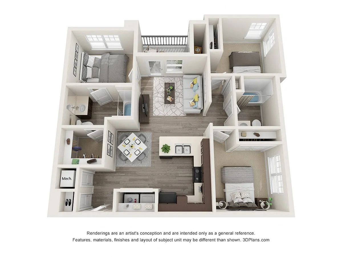 Floor plan C1