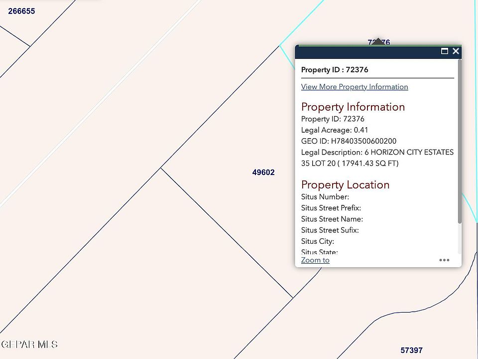 2nd image of 6 Horizon City Ests #35-lt 20