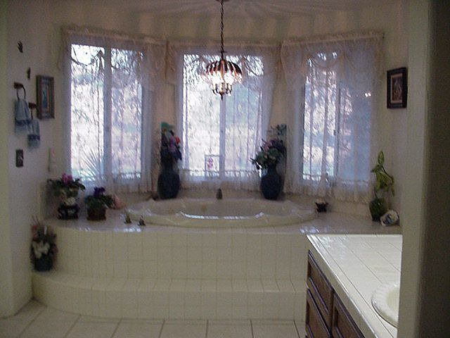 Jacuzzi tub in master bathroom