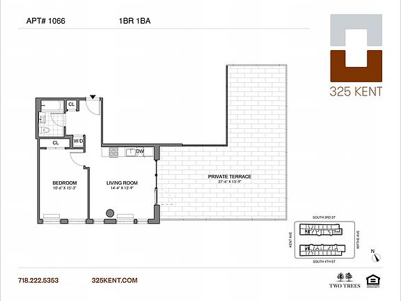2nd image of 325 Kent Ave APT 1066