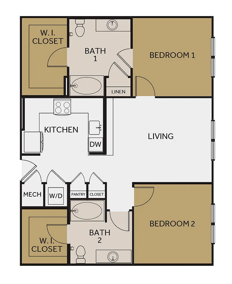 Floor plan B1