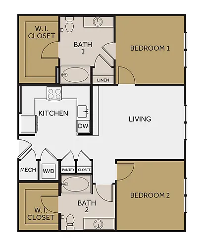 Floor plan B1