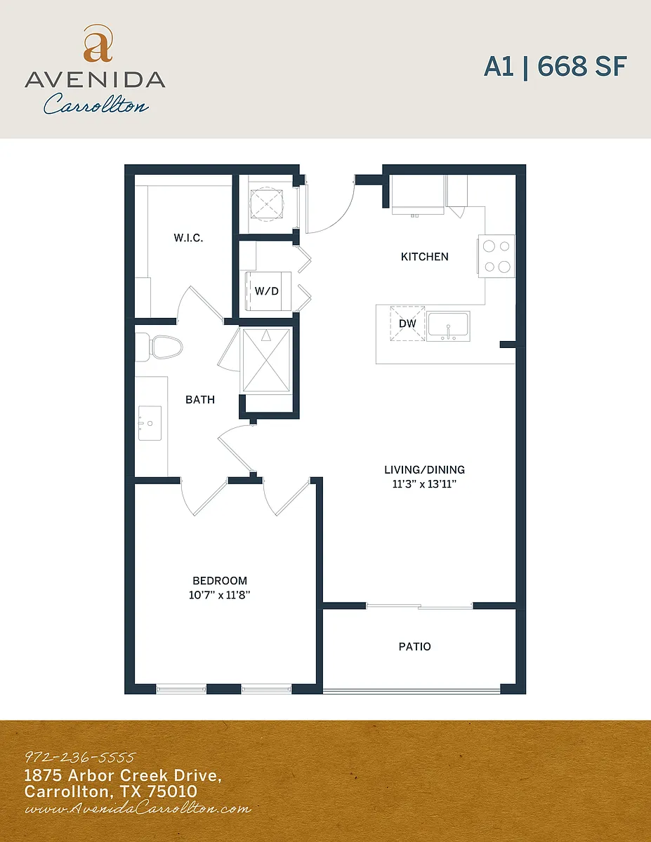 Floor plan A1B