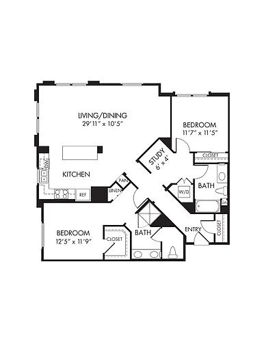 Floor plan Napoli