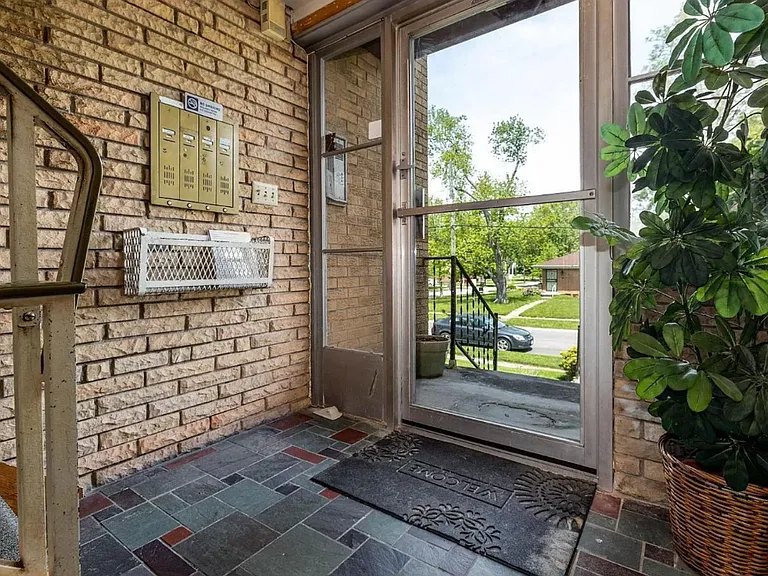 Apartment main entry
