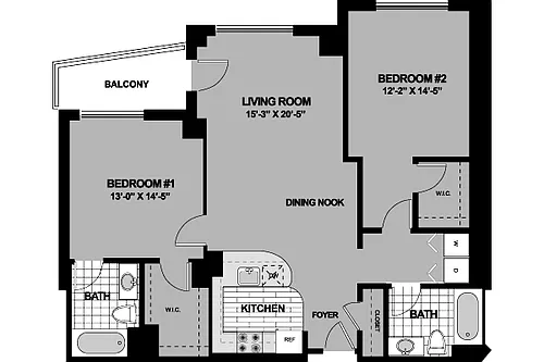 Floor plan Lexington
