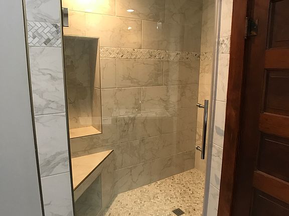 MASTER BATH WALK IN SHOWER