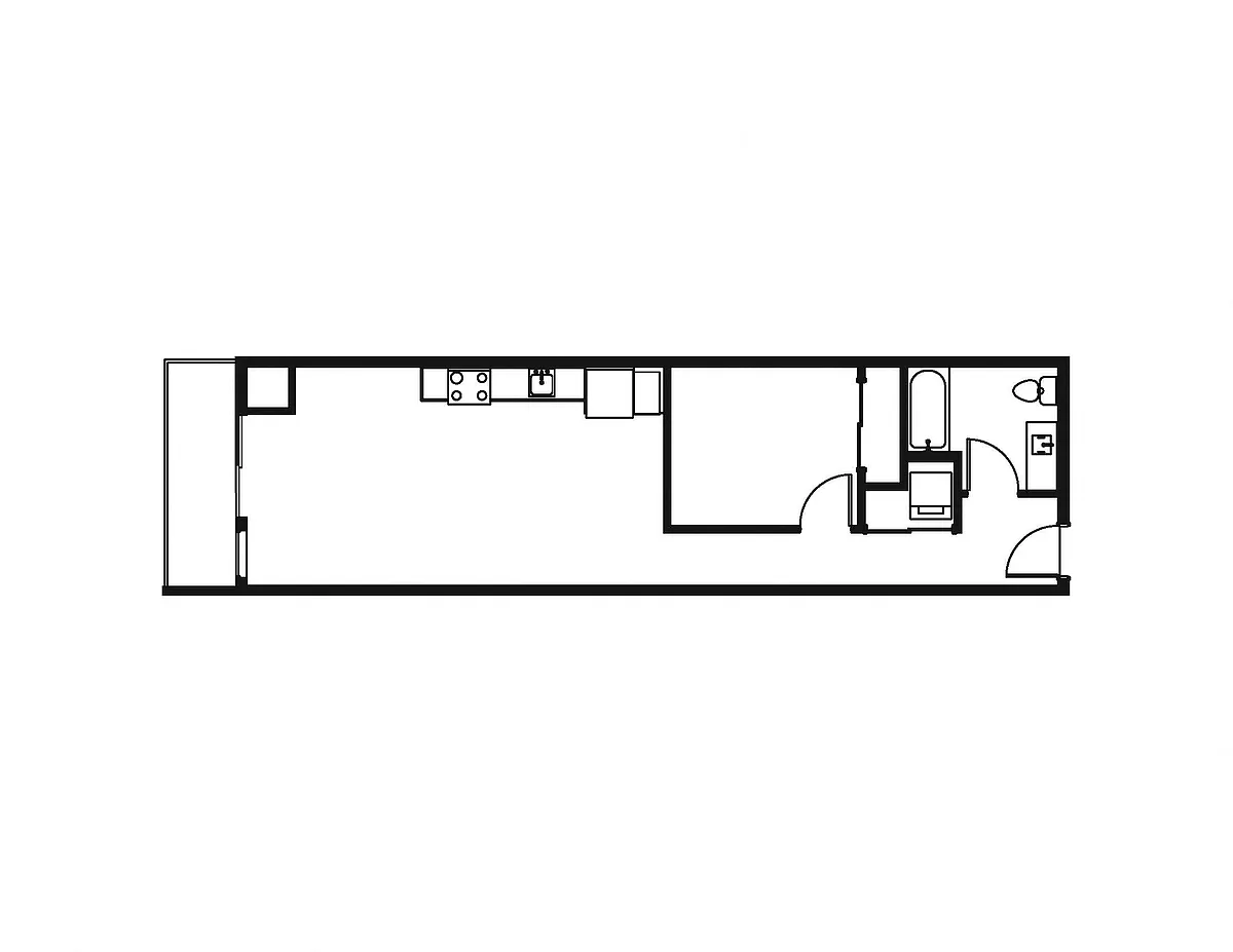Floor plan Studio
