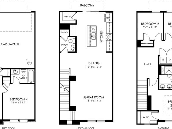 Stuart Plan, McFarland Farms Townhomes