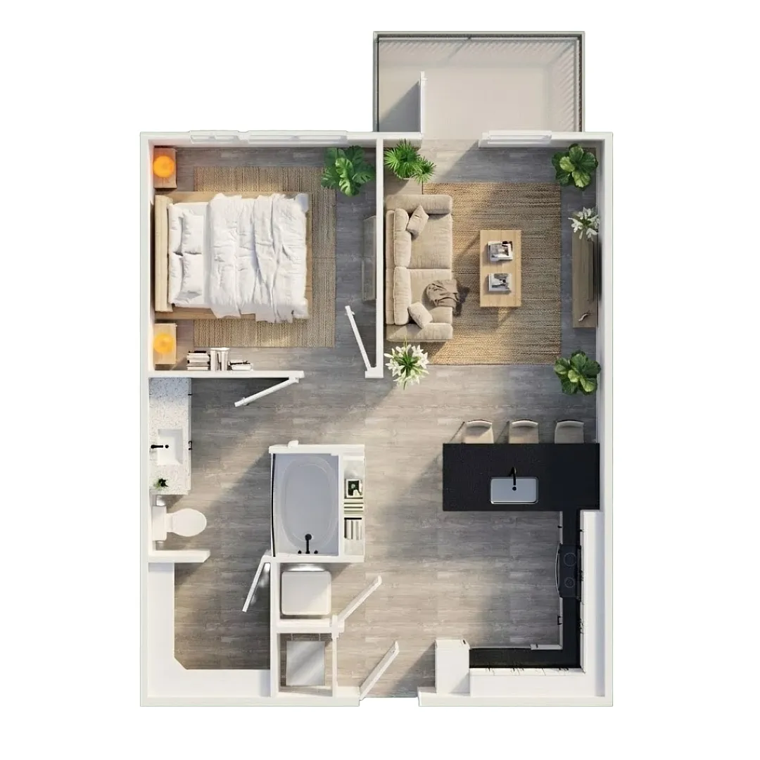 Floor plan A2a