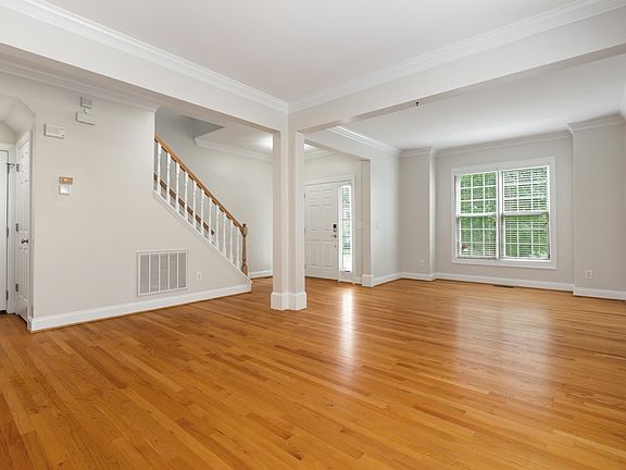 Spacious formal dining room/living room.
