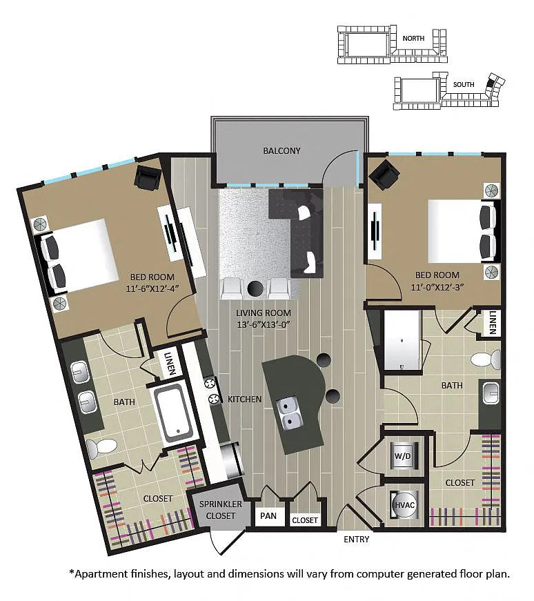 Floor plan B3