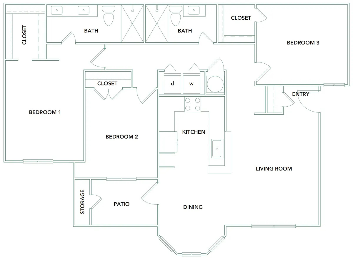 Floor plan C1