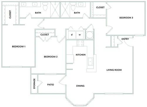Floor plan C1