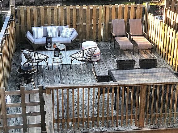 Deck from 3rd floor window
