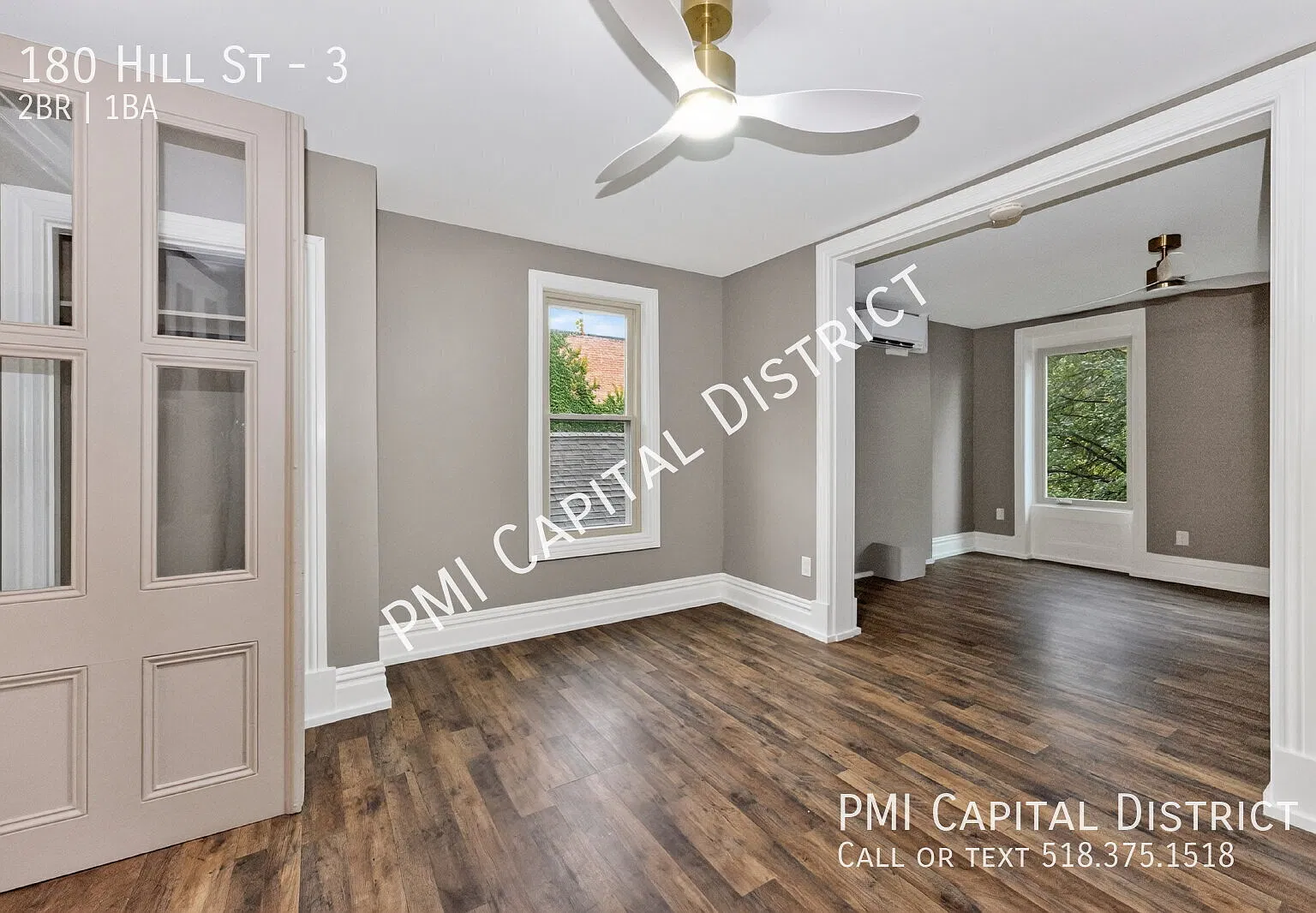Freshly Updated 2 Bedroom/1 Bath Apartment w/ Office, New Flooring, Updated Kitchen, New Mini-Spl... — Photo 2
