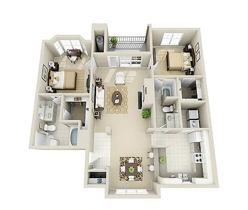 Floor plan The Sikes