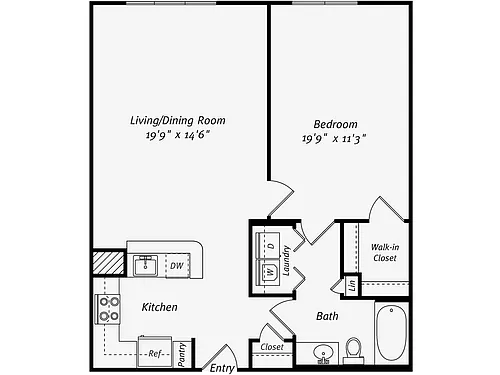 Floor plan A4-NoBal